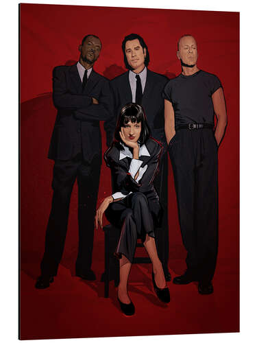 Aluminium print Pulp Fiction Group