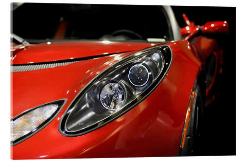 Akrylbilde Sports car headlights