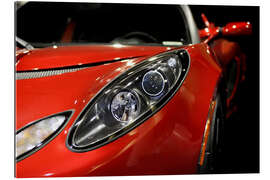 Galleriprint Sports car headlights