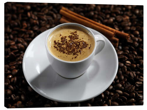 Canvas print Aromatic coffee