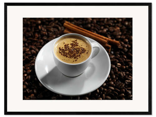 Framed art print Aromatic coffee