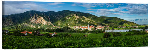 Leinwandbild Dürnstein Wachau Österreich