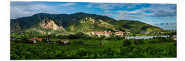 Foam board print Dürnstein Wachau Austria