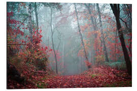 Magnettafel Hersbt im Wald