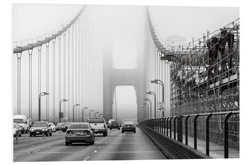 Stampa su PVC Traffico sul Golden Gate Bridge