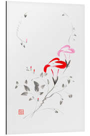 Magnettafel Zarter blühender Zweig