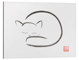 Magnettafel Schlafende Katze