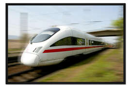 Gerahmter Kunstdruck ICE