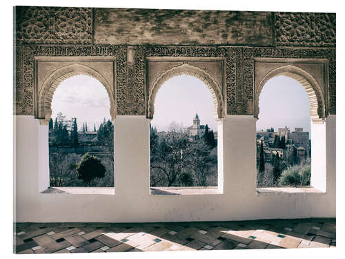 Cuadro de metacrilato Vista de la Alhambra