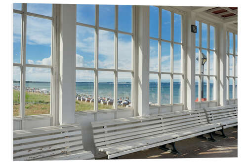 Hartschaumbild Ein Ausblick auf Binz