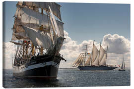 Obraz na płótnie Krusenstern and Star Flyer