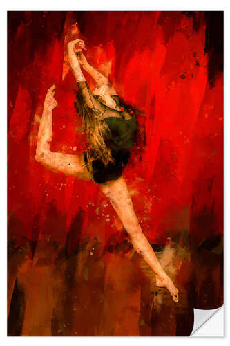 Sticker mural Danseuse de ballet