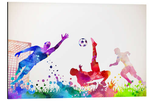 Tableau en aluminium Championnat de football