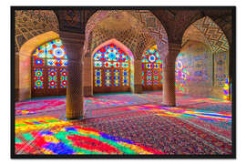 Gerahmter Kunstdruck Nasir-ol-Molk-Moschee