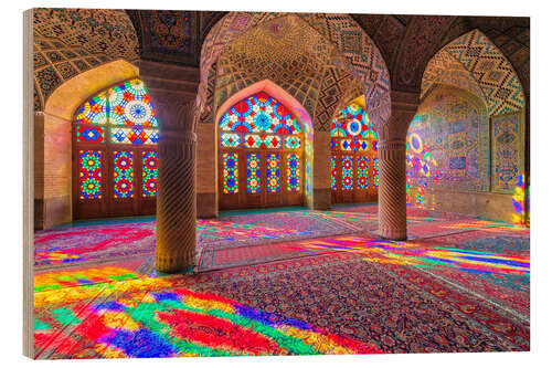 Holzbild Nasir-ol-Molk-Moschee