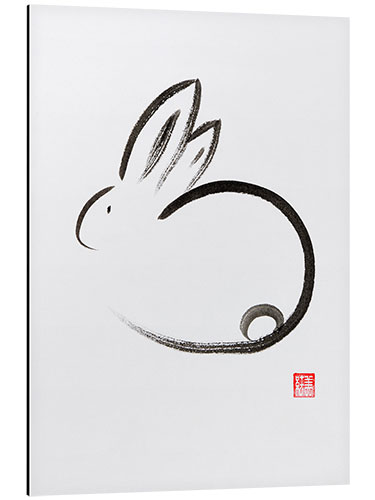 Aluminium print Bunny