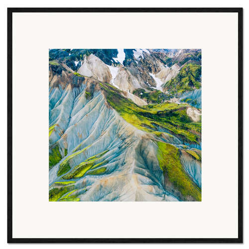 Framed art print Landmannalaugar, Iceland
