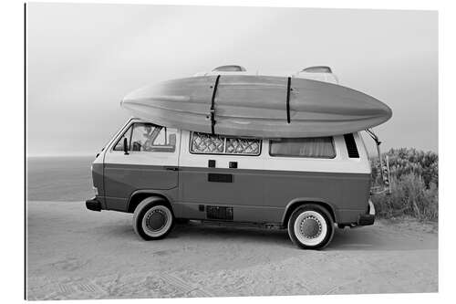 Galleriprint VW bus with kayak at Praia da Marinha