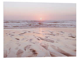 Foam board print Sunset