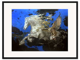 Gerahmter Kunstdruck Leidenschaft und Weisheit