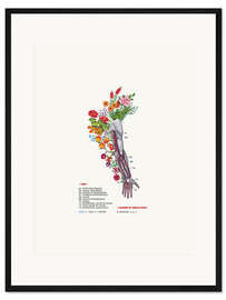 Gerahmter Kunstdruck Frühling