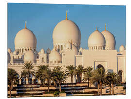 Tableau en plexi-alu Grande Mosquée Sheikh Zayed, Abu Dhabi