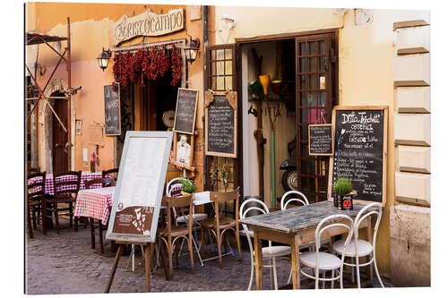 Gallery print Typical Italian restaurant