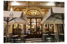 Obraz na PCV Café Majestic by night, Porto