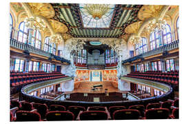 Hartschaumbild Palau de la Musica Catalana