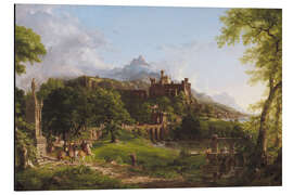 Magnettafel Die Abreise