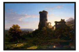 Gerahmter Kunstdruck Die Gegenwart