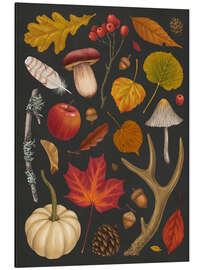 Magnettafel Herbstspaziergang