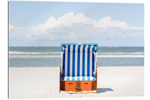 Gallery print Beach chair on the beach