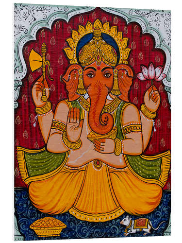 Foam board print Ganesha or Ganpati