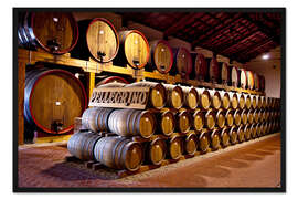 Gerahmter Kunstdruck Weinkeller, Cantina Pellegrino
