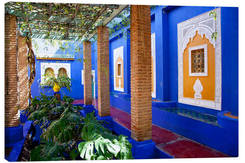 Quadro em tela Jardins Majorelle