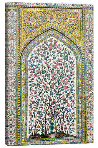 Canvas print Floral pattern, Wakil Mosque