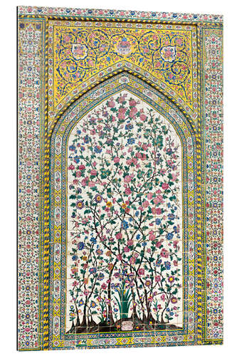 Gallery print Floral pattern, Wakil Mosque