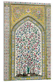 Gallery print Floral pattern, Wakil Mosque