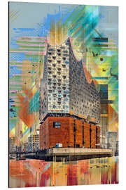 Magnettafel Elbphilharmonie Hamburg