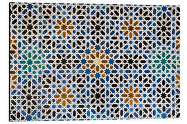 Magnettafel Mudejar-Fliesen im Alcázar von Sevilla