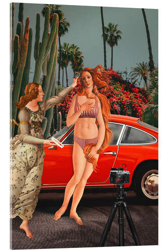 Acrylic print Venus Photoshoot