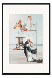 Gerahmter Kunstdruck Heilige Moly