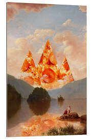 Gallery print Pizza mountains