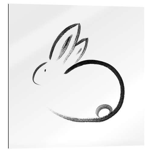 Gallery print Minimalistic bunny