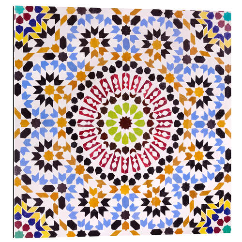 Gallery print Moroccan tiles