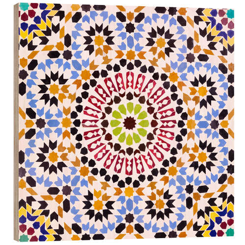 Puutaulu Moroccan tiles