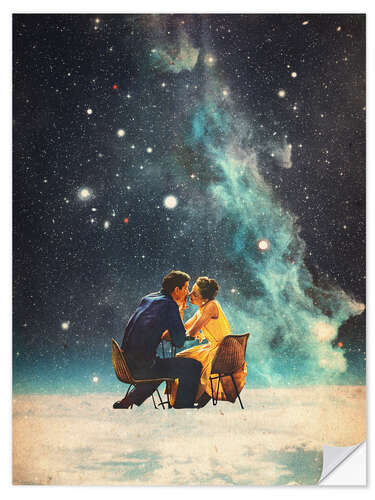 Selvklebende plakat I'll Take you to the Stars for a second Date