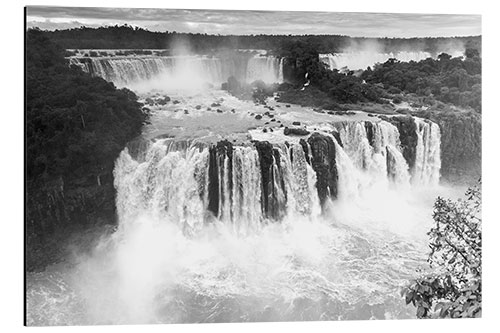 Aluminium print Iguazu falls