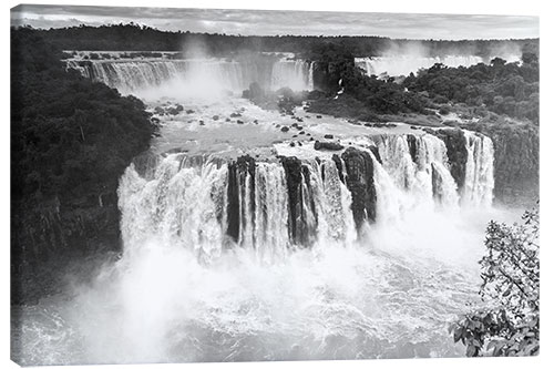 Leinwandbild Iguazú-Wasserfälle